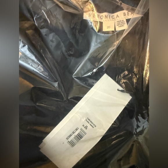 Veronica Beard scuba Dickey Jacket blazer 20 nwt $645 black - Picture 2 of 12